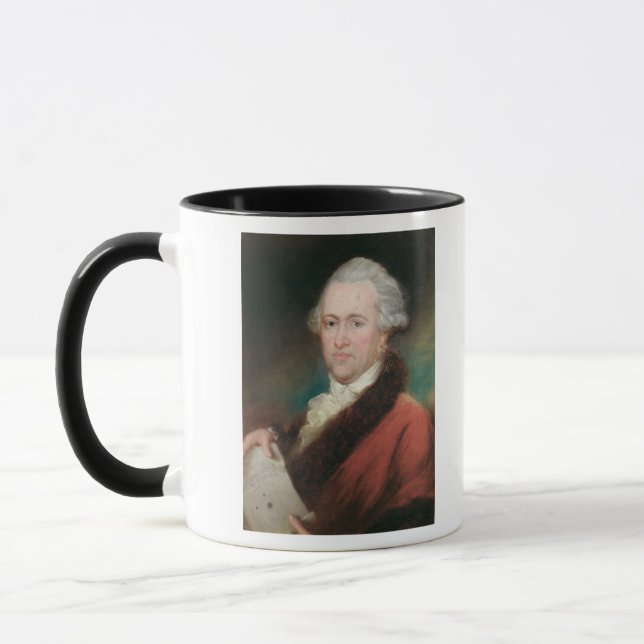 Portrait of Sir William Herschel  c.1795 Mug (Left)