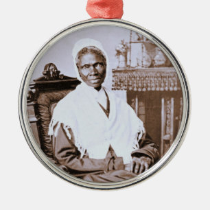 Portrait of Sojourner Truth circa 1870 Metal Tree Decoration