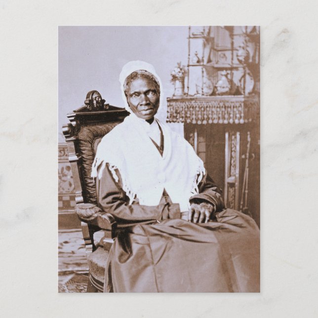 Portrait of Sojourner Truth circa 1870 Postcard (Front)