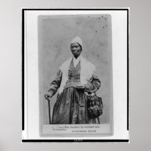 Portrait of Sojourner Truth Poster