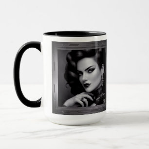Portrait Of Spy Kalina Shepard by Xzendor7 Mug
