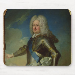 Portrait of Stanislas Lesczinski  King of Poland Mouse Pad