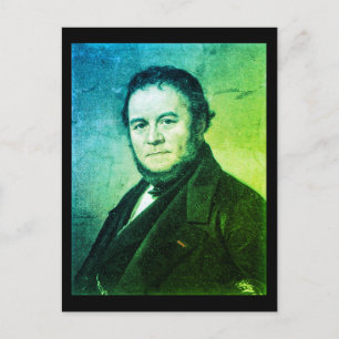 Portrait of Stendhal Postcard