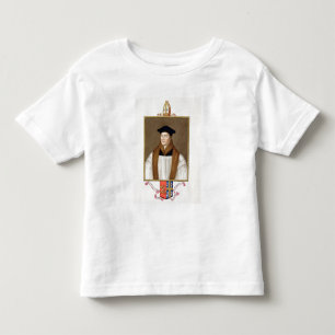 Portrait of Stephen Gardiner (c.1483-1555) Bishop Toddler T-Shirt