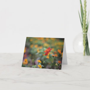 Portrait of Strength Floral Note Card