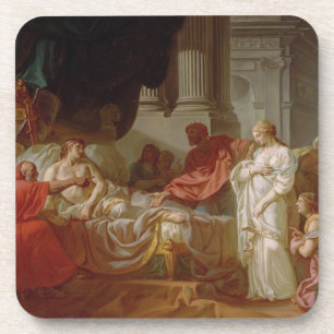 Portrait of Suger, Abbot of St Denis (1082-1152), Coaster