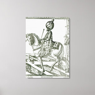 Portrait of Suleiman the Magnificent Canvas Print