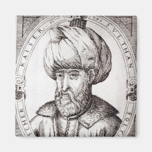 Portrait of Suleiman the Magnificent Magnet