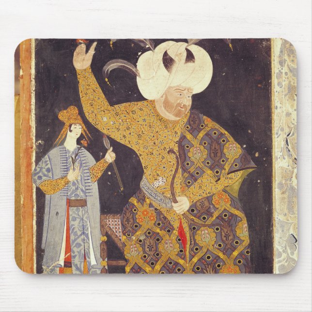 Portrait of Sultan Selim II Mouse Pad (Front)