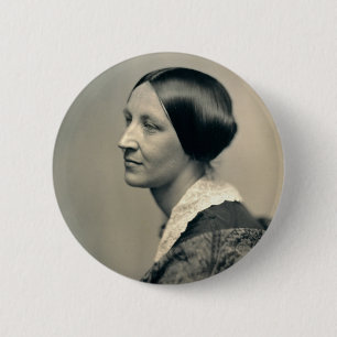 Portrait of Susan Brownell Anthony 1850 6 Cm Round Badge