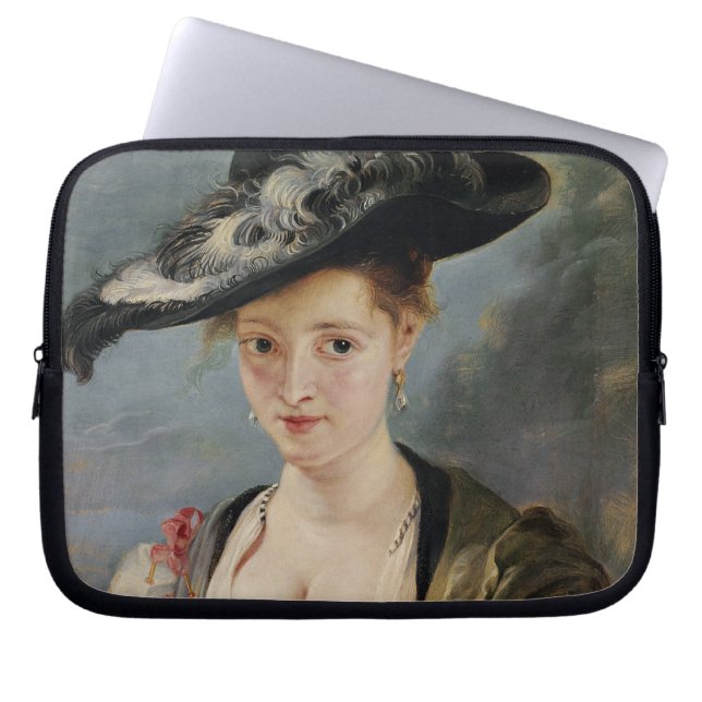 Portrait of Susanna Lunden (?) (Le Chapeau de Pail Laptop Sleeve (Front)