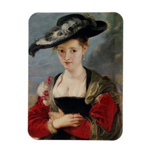 Portrait of Susanna Lunden (?) (Le Chapeau de Pail Magnet