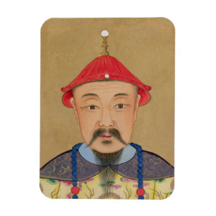 Portrait of T'ai T'sin Che-Tsou (1638-61) Magnet