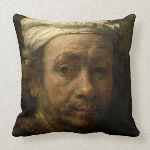 Portrait of the Artist at His Easel, detail of the Cushion