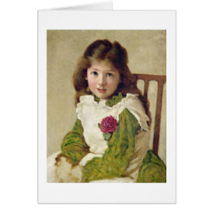 Portrait of the Artist's Daughter (oil on canvas)