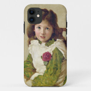Portrait of the Artist's Daughter (oil on canvas) Case-Mate iPhone Case