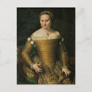 Portrait of the artist's mother postcard