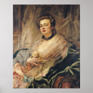 Portrait of the Artist's Wife Poster