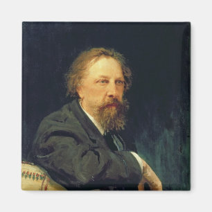 Portrait of the Author Count Alexey K. Tolstoy Magnet