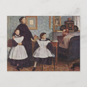 Portrait of the Bellelli Family Postcard