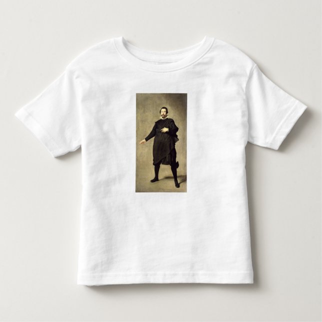 Portrait of the Buffoon Pablo de Valladolid Toddler T-Shirt (Front)
