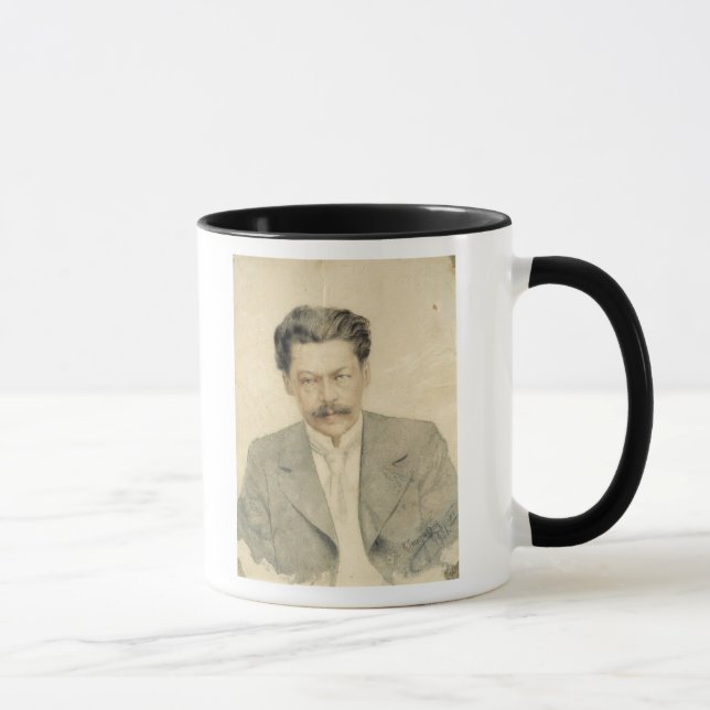 Portrait of the composer Anton Arensky Mug (Right)