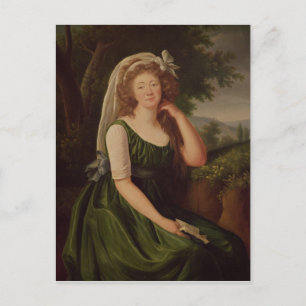 Portrait of the Countess du Barry 1789 Postcard