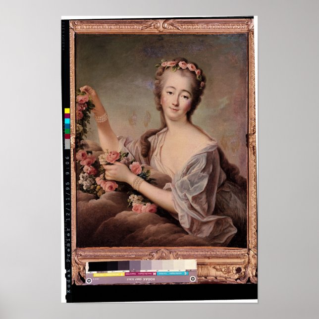 Portrait of the Countess du Barry Poster (Front)