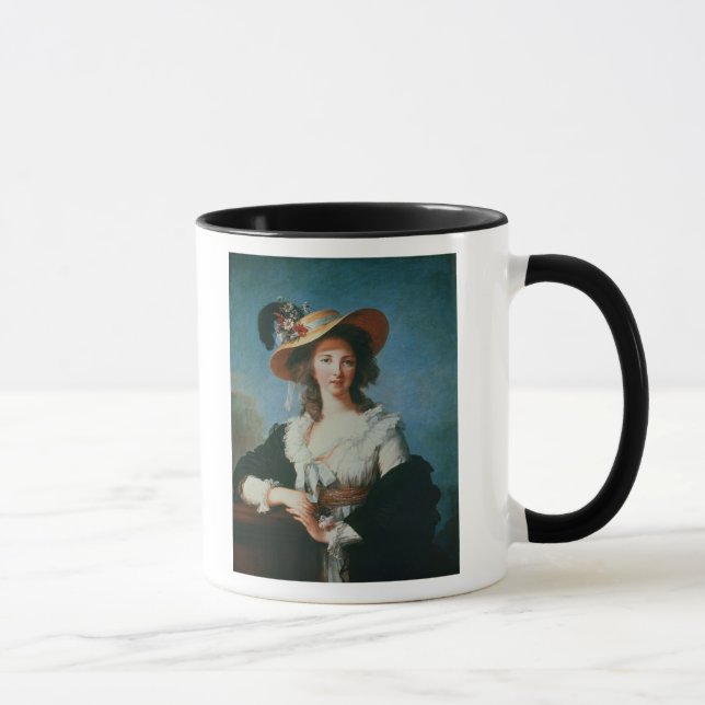 Portrait of the Duchess of Polignac Mug (Right)