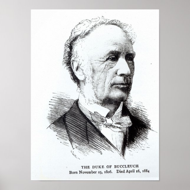 Portrait of the Duke of Buccleuch Poster (Front)