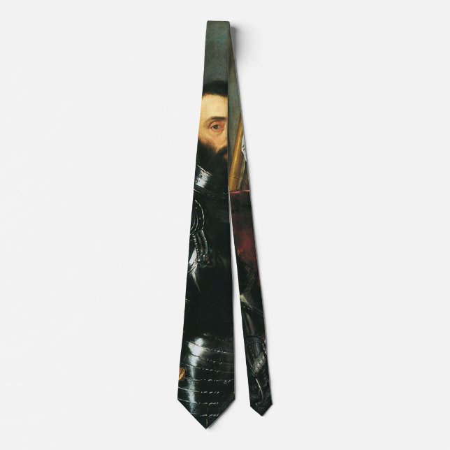 Portrait of the Duke of Urbino by Titian Tie (Front)