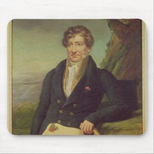 Portrait of the French Zoologist Mouse Pad