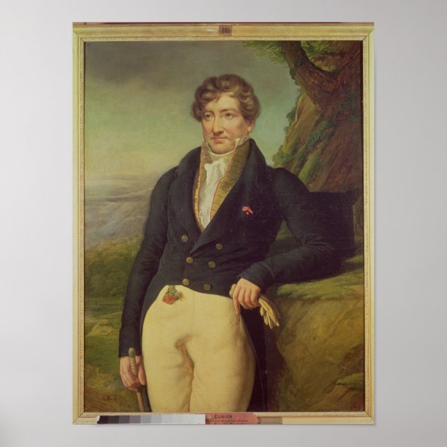 Portrait of the French Zoologist Poster (Front)