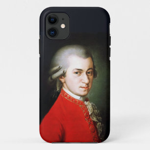 Portrait of the great composer Mozart  Case-Mate iPhone Case