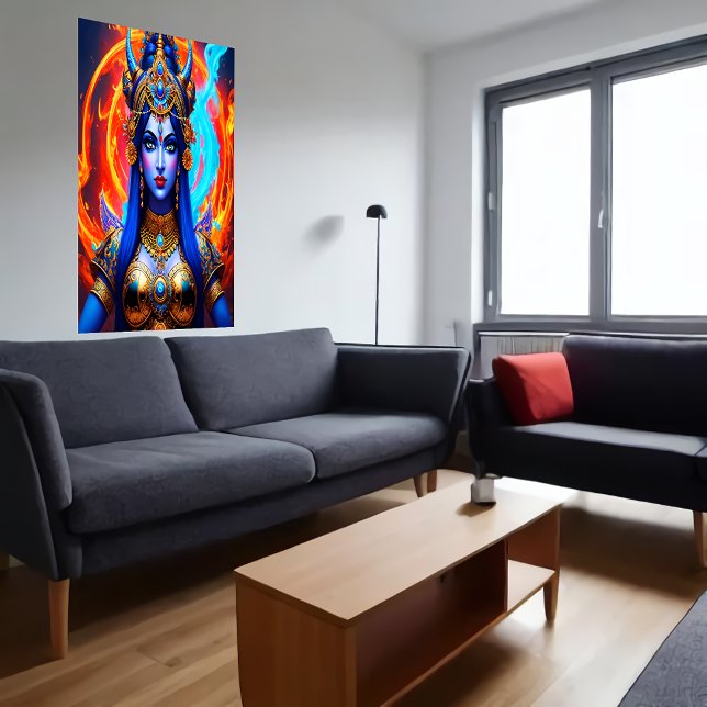 Portrait of the Hindu Goddess Kali | AI Art Poster (Creator Uploaded)