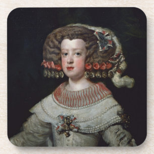 Portrait of the Infanta Maria Teresa (1638-83) fut Coaster