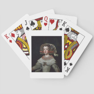 Portrait of the Infanta Maria Teresa (1638-83) fut Playing Cards