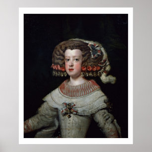 Portrait of the Infanta Maria Teresa (1638-83) fut Poster