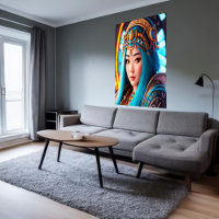 Portrait of the Inuit Goddess Pinga | AI Art