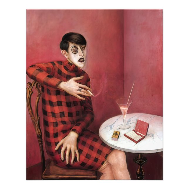 Portrait of the Journalist Sylvia Von Harden Otto  Photo Print (Front)