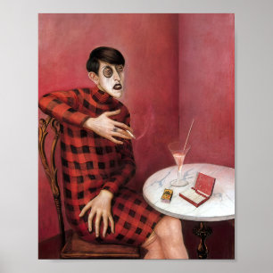 Portrait of the Journalist Sylvia Von Harden Otto  Poster