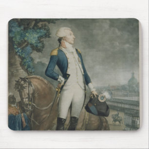 Portrait of the Marquis de La Fayette Mouse Pad