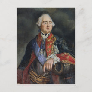 Portrait of the Mathematician Leonhard Euler Postcard