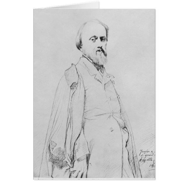 Portrait of the painter Hippolyte Flandrin (Front)