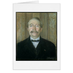 Portrait of the Patriarch (pastel on paper)