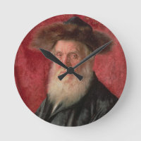 Portrait of the Rabbi of Nadvorno, c.1910 (oil on