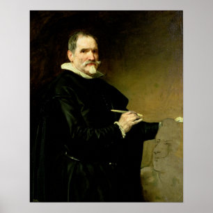 Portrait of the Sculptor, Juan Martinez Poster