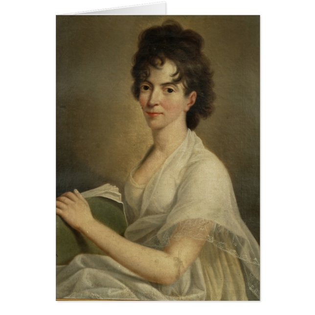 Portrait of the widowed Constanze Mozart, 1802 (Front)