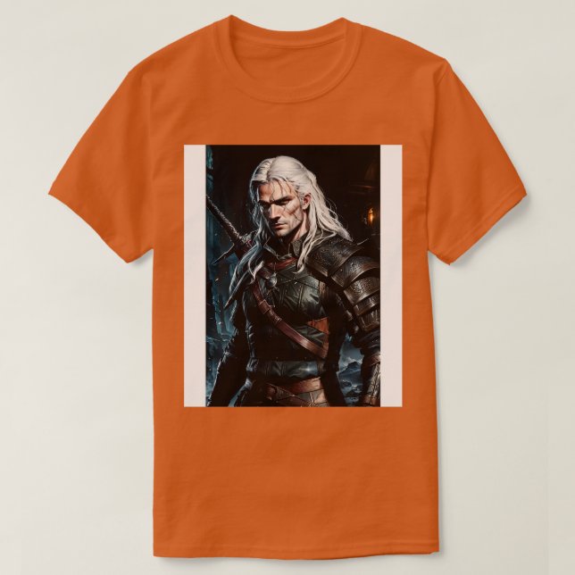 Portrait of the Witcher T-Shirt (Design Front)