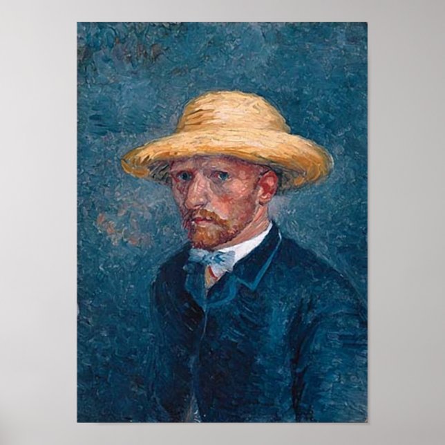 Portrait of Theo van Gogh Van Gogh Fine Art Poster (Front)